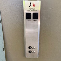 Botones de ascensor
